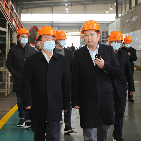 绍兴市市长施惠芳专题调研j9.com汽车部件轻量化产业