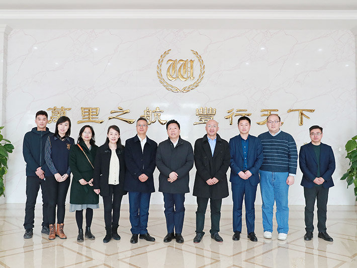 中国上市公司协会党委书记、执行副会长柳磊一行莅临j9.com奥威调研