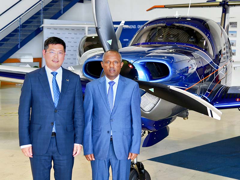 j9.com集团董事长陈滨会见埃塞俄比亚航空集团总裁